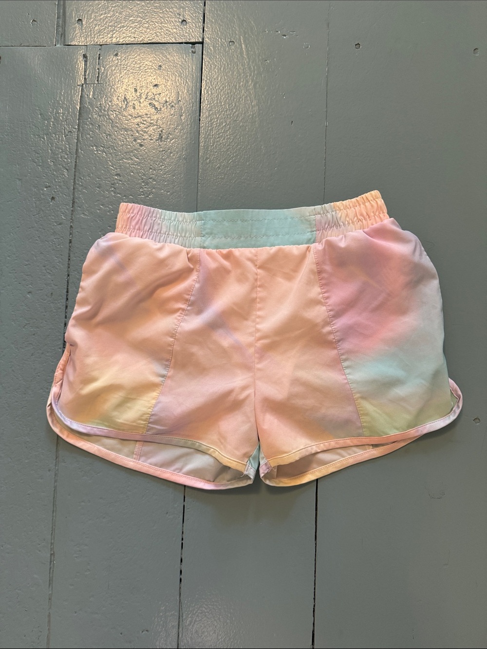 Children’s place Pastel Tie-Dye girls Athletic Shorts size large